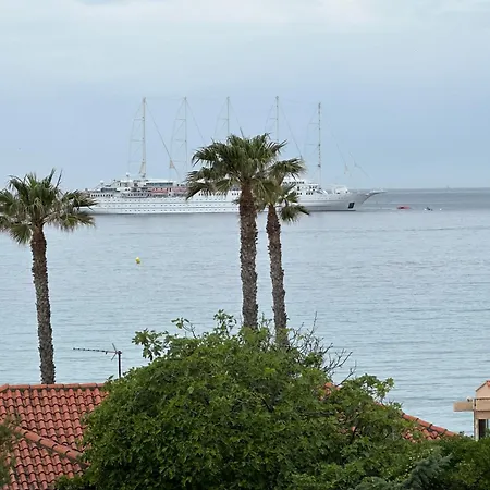 Vue Mer , Plage A 50m Six-Fours-les-Plages